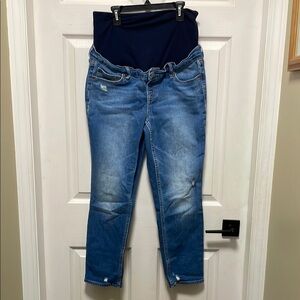 GAP | Dark Indigo Blue | Cigarette Leg | Stretch| Soft Panel | Jeans | Size 29/8